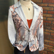 Afbeelding in Gallery-weergave laden, Missy jasje grijs/ zilver glimmers nieuw

