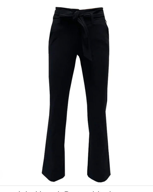 Glamm label travel broek Rowan black