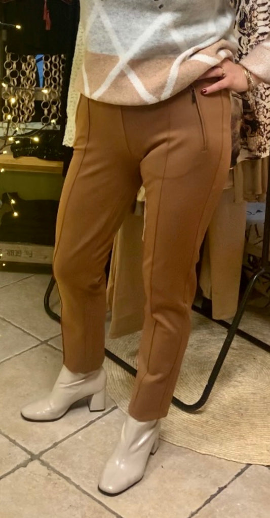 Micha basis broek cognac