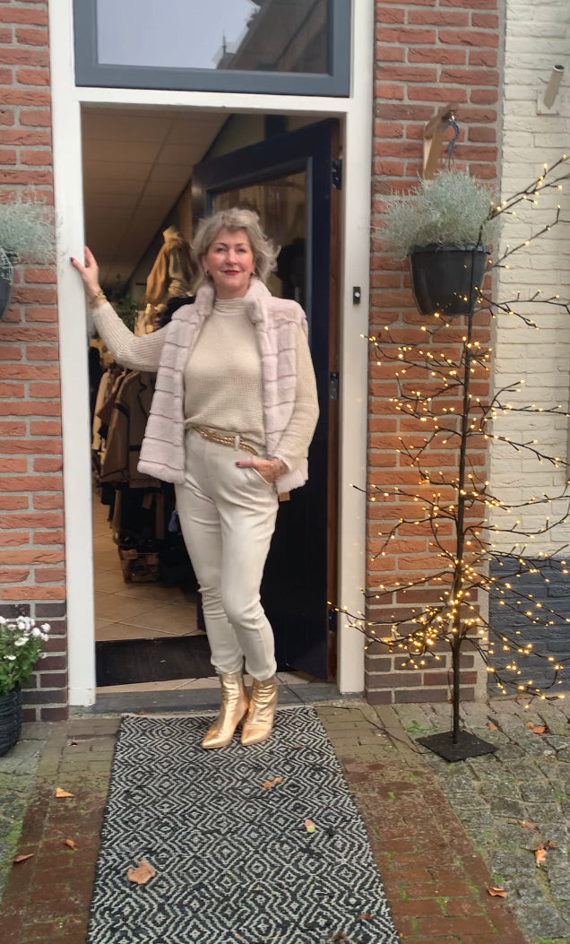 C&S suedine broek