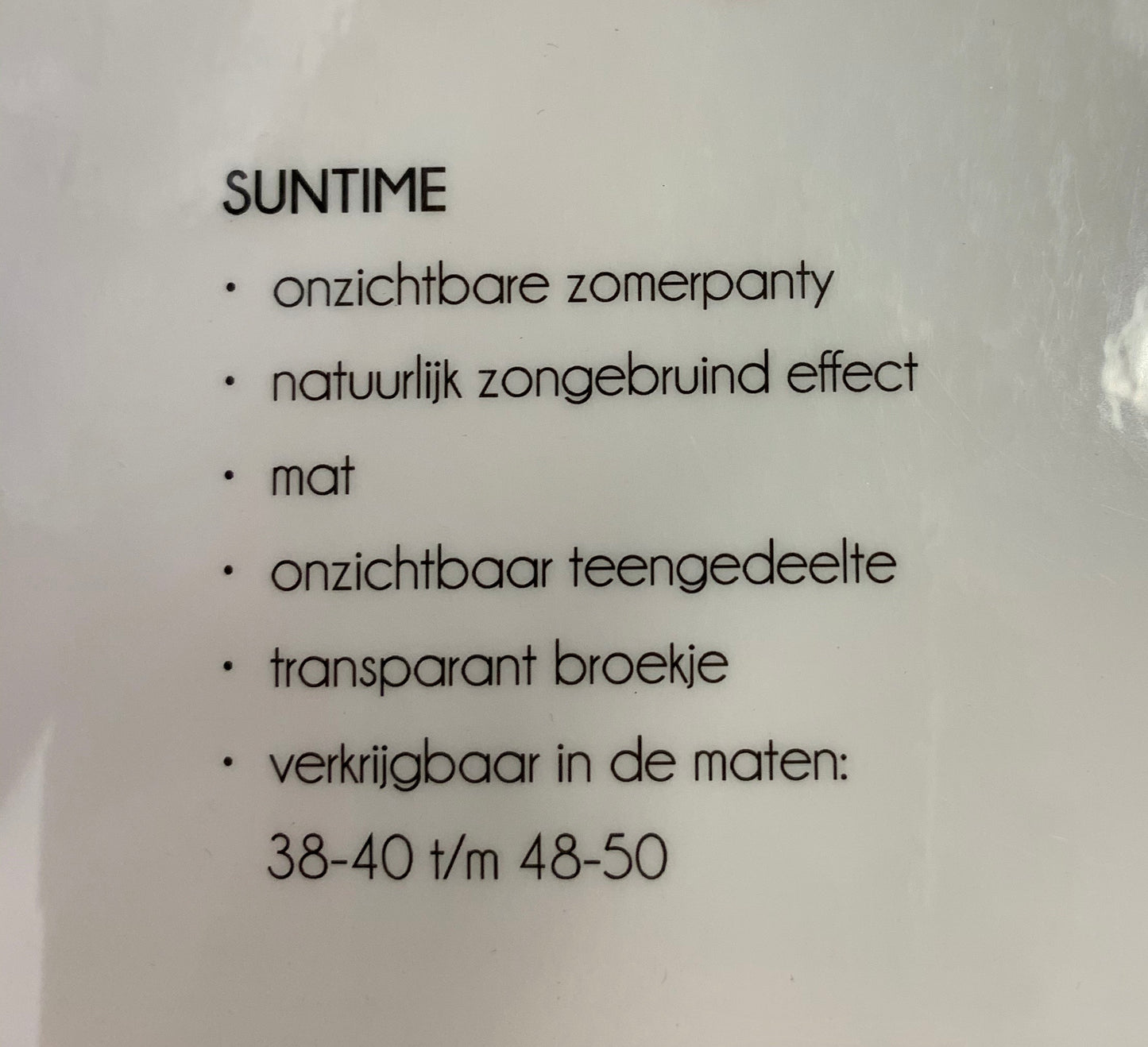 Oroblu panty suntime sun ( absoluut de meest natuurlijke zomer panty)